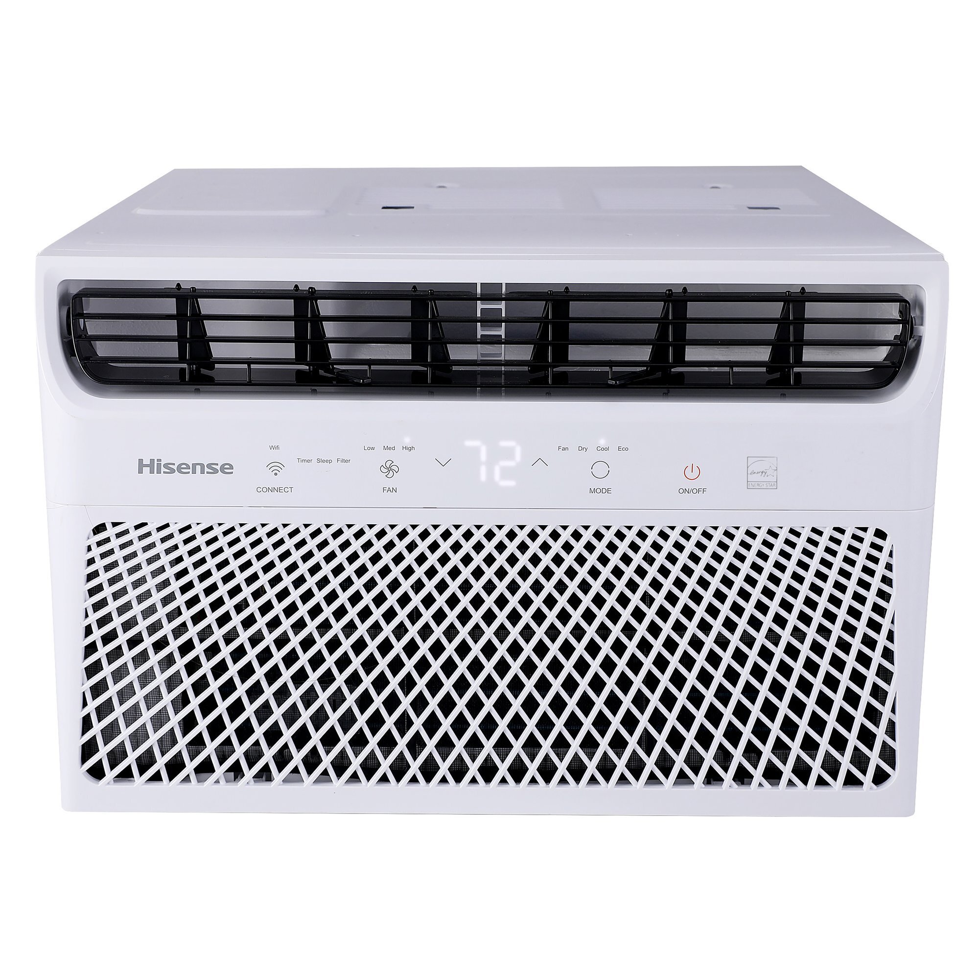 Hisense 8,000 BTU Inverter Window Air Conditioner with ConnectLife App, 115V, Up to 350 Sq. Ft., Model# AAW08TW26